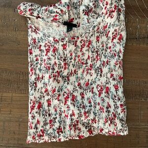 Floral Print Women's Blouse